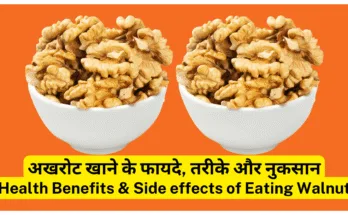 अखरोट-Walnut खाने के फायदे, तरीके और नुकसान 10 Best Health Benefits of Eating Walnut
